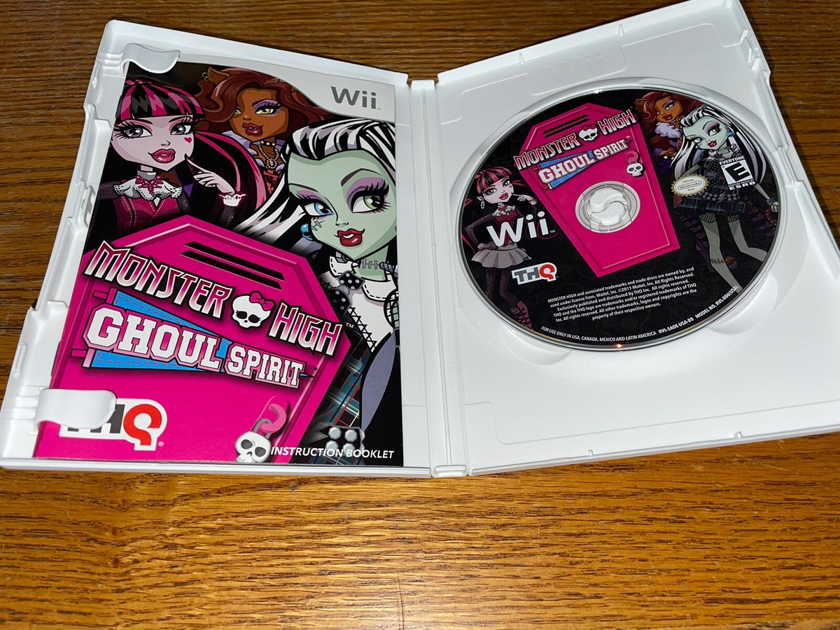 Monster High Ghoul Spirit - Nintendo Wii Game 785138305462| eBay
