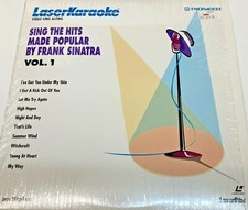 Pioneer Laser Karaoke Video Sing Along Frank Sinatra Hits Vol.1 NM-Mt Cond
