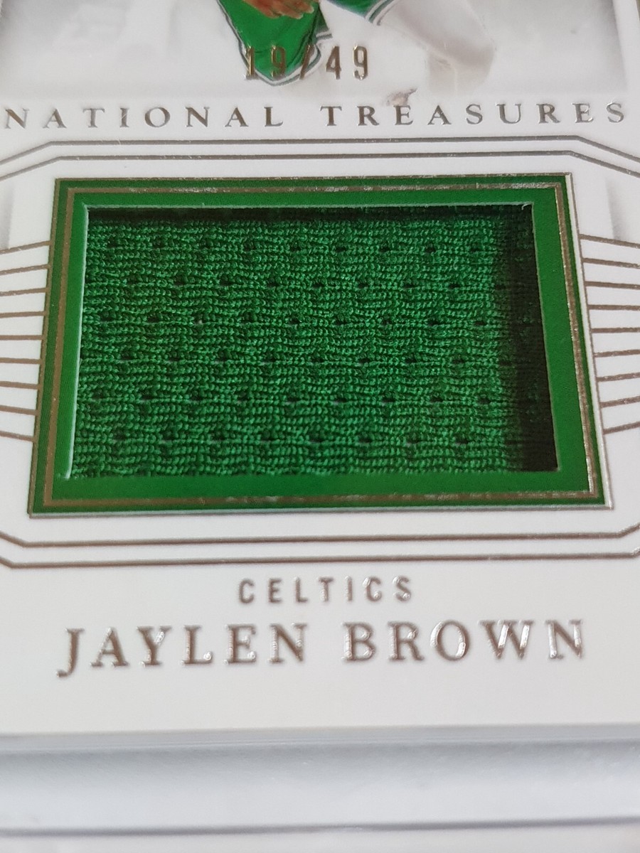 Jaylen Brown Panini Jersey ジェイレンブラウン 2023-24 Panini Prizm Draft Picks Jaylen Brown Green Prizm #67