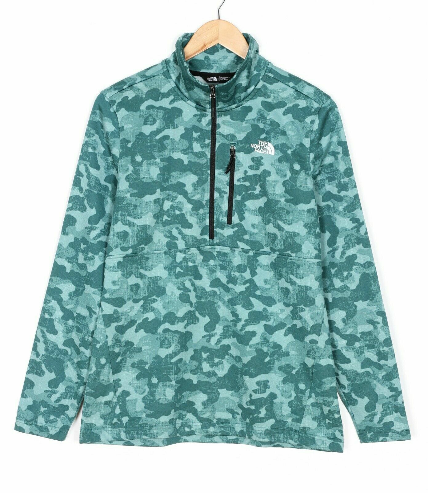 THE NORTH FACE Camouflage Camo Half Zip 