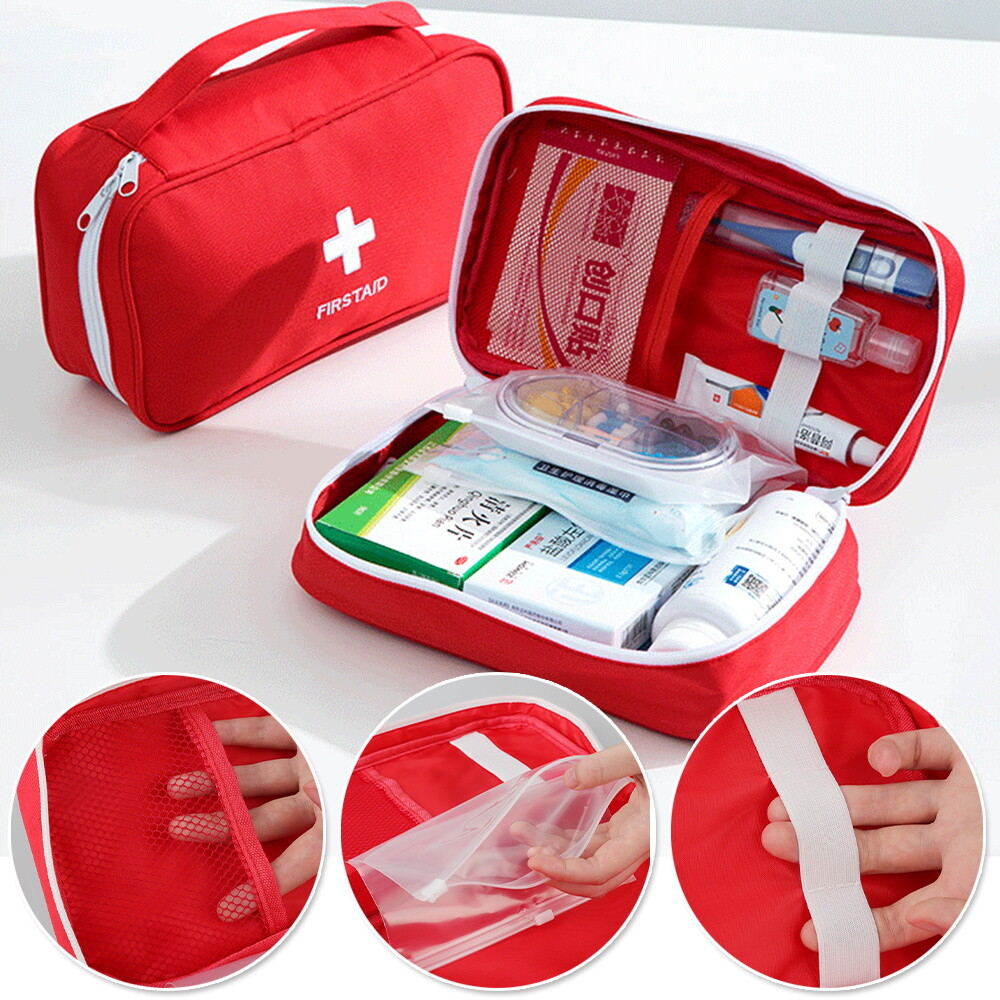Image 3 - 108 PIECE FIRST AID KIT MEDICAL EMERGENCY TRAVEL HOME CAR TAXI WORK 1ST AID BAG