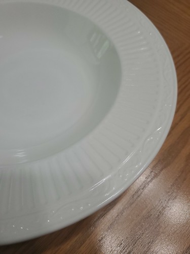 Mikasa Italian Countryside White Rimmed Soup Cereal Bowl 9 1/2" GUC 14 AVAILABLE - Picture 2 of 4