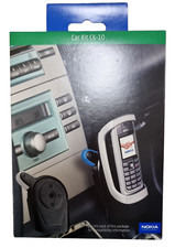 Nuovissimo kit auto originale Nokia CK-10 vivavoce completo di scatola molto raro stock