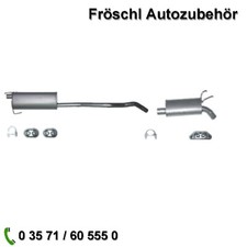 für Renault Espace II 2.0 2.1 TDI 2.2 2.8 Abgas Auspuff Anlage Anbaukit a*