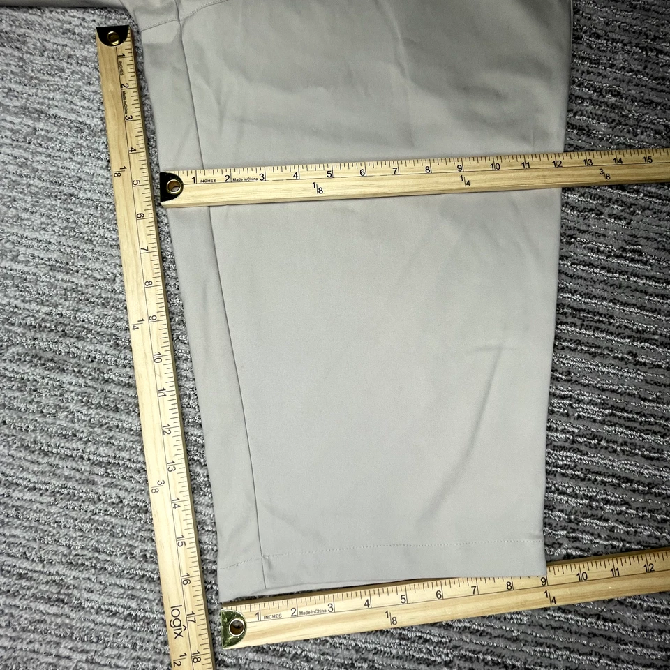 Shorts feminino Callaway tamanho 12 cintura alta chino casual bege - Imagem 2 de 4