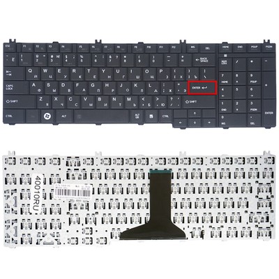 Neue Laptop Tastatur Toshiba Satellite C650 C650D V000210270 NSK-TN0SV RU sch...