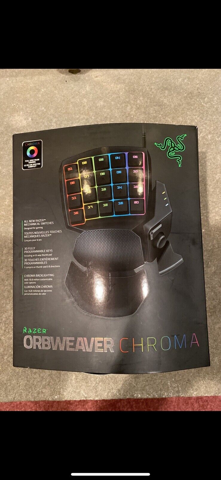 Razer OrbWeaver Keypad | eBay