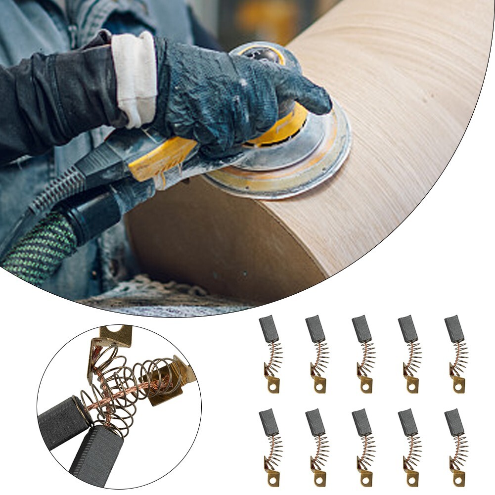 For Porter Cable 7800 Drywall Sander Carbon Brushes Set of 10 Motor