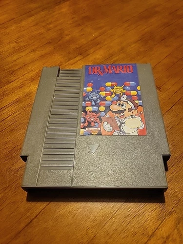 Dr. Mario NES Cartridge - without sleeve