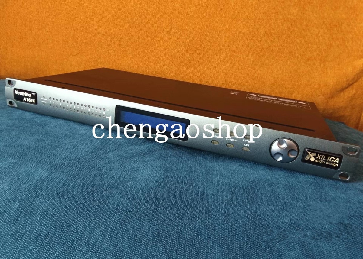 1PCS Used XILICA A1616 Neutrino A1616 audio processor by Fedex or