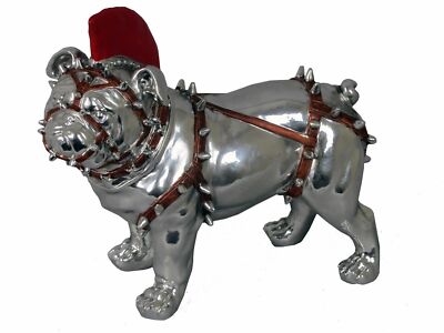 Bondage Silber Rot Mohawk Spike Body Harness Punk Bulldogge Ornament Kinky ALT