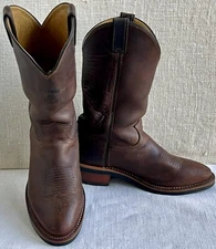 IRR CHIPPEWA 29300 Brown Soronto Bay Apache Leather Western Boots US 9 EE ($284)