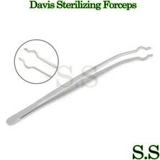 Davis Sterilizing Forceps 8" Surgical Instruments