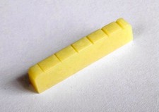 Genuine High Density Camel Bone Nut 43mm for Gibson Ibanez Guitar Shaped Tone