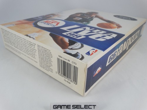 NBA Live 99 Basketball 1999 PC Computer Big Box - Only Box And Manuals - Picture 3 of 6