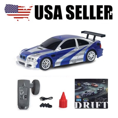   1/43 RTR RC Racing Car Gyro 4*4 Fully Proportional Control Speed Mini Toy Gift