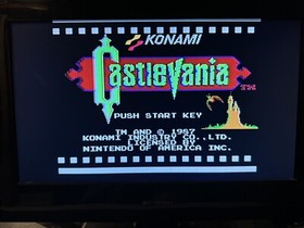 Castlevania NES Authentic With Sleeve, Tested
