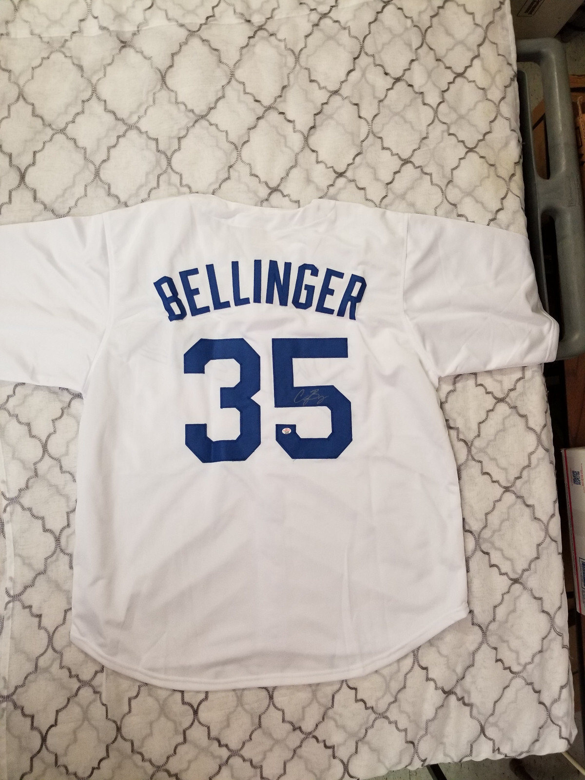 Cody Bellinger of the LA Dodgers Signed Autographed Baseball Jersey PAAS COA eBay