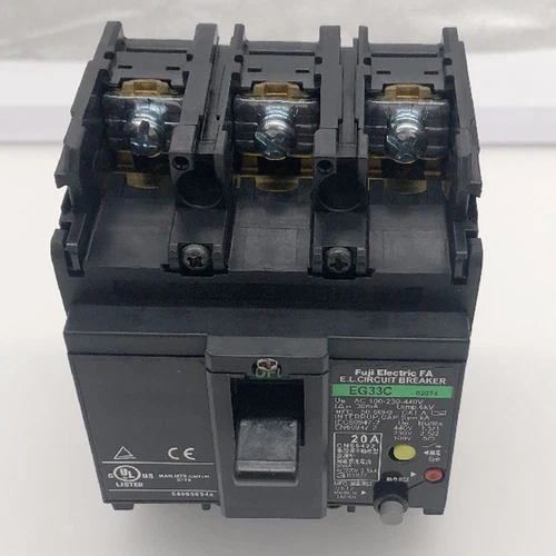 Interruttore Fuji EG33C 20A 3P 1PZ nuovo spedizione celere - Foto 2 di 4