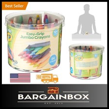 Explore Colors Early with MyFirst Jumbo Crayons - 24 Easy-Grip Non-Toxic Crayons