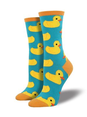 Socksmith Womens Crew Socks Georgia Peach Cotton Blend Novelty Footwear New