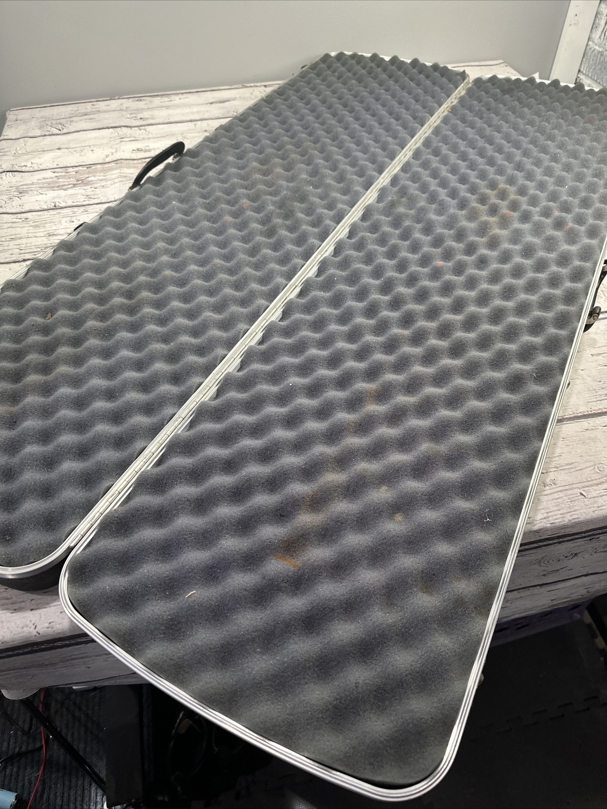 Vintage Doskocil Gun Guard Hard Case 51" x 13" x 4 " Foam No Keys Black