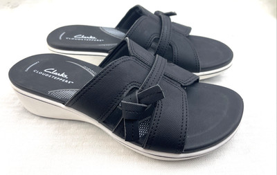 Clarks Black Cloud Stepper Breeze Rae Mia Women's Size 8