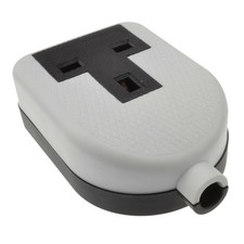 Heavy Duty UK Mains Socket Rewireable 13A Power Plug Extension