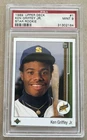 PSA 9 1989 89 UD Upper Deck STAR Rookie KEN GRIFFEY JR RC #1 Graded MINT HOF