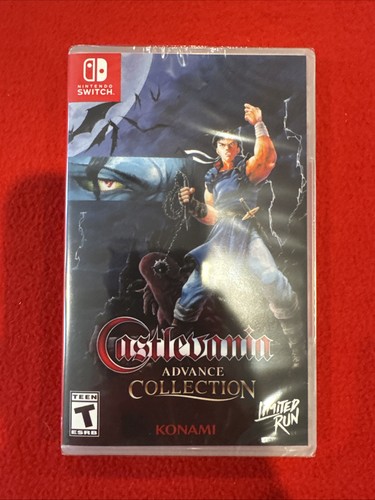 CASTLEVANIA Advance Collection Dracula X Cover Edition Nintendo Switch 2024 NEW