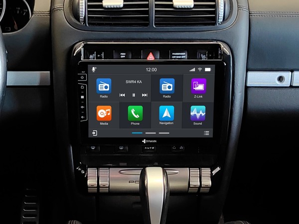 FüR Porsche Cayenne 9 Zoll Auto Radio Dab+ Usb Bluetooth Kabellos Android Auto-image
