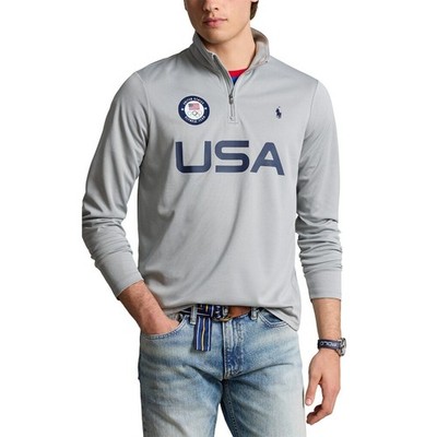 Paris 2024 Olympics Team USA Ralph Lauren 1/2 Zip Midlayer - Size Large