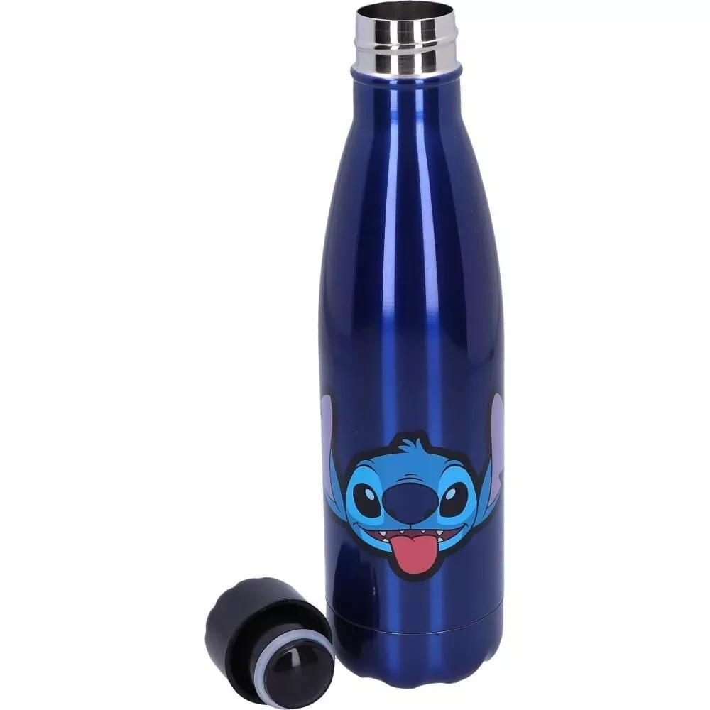 Lilo & Stitch Water Bottle 500ml Blue Anime Stitch