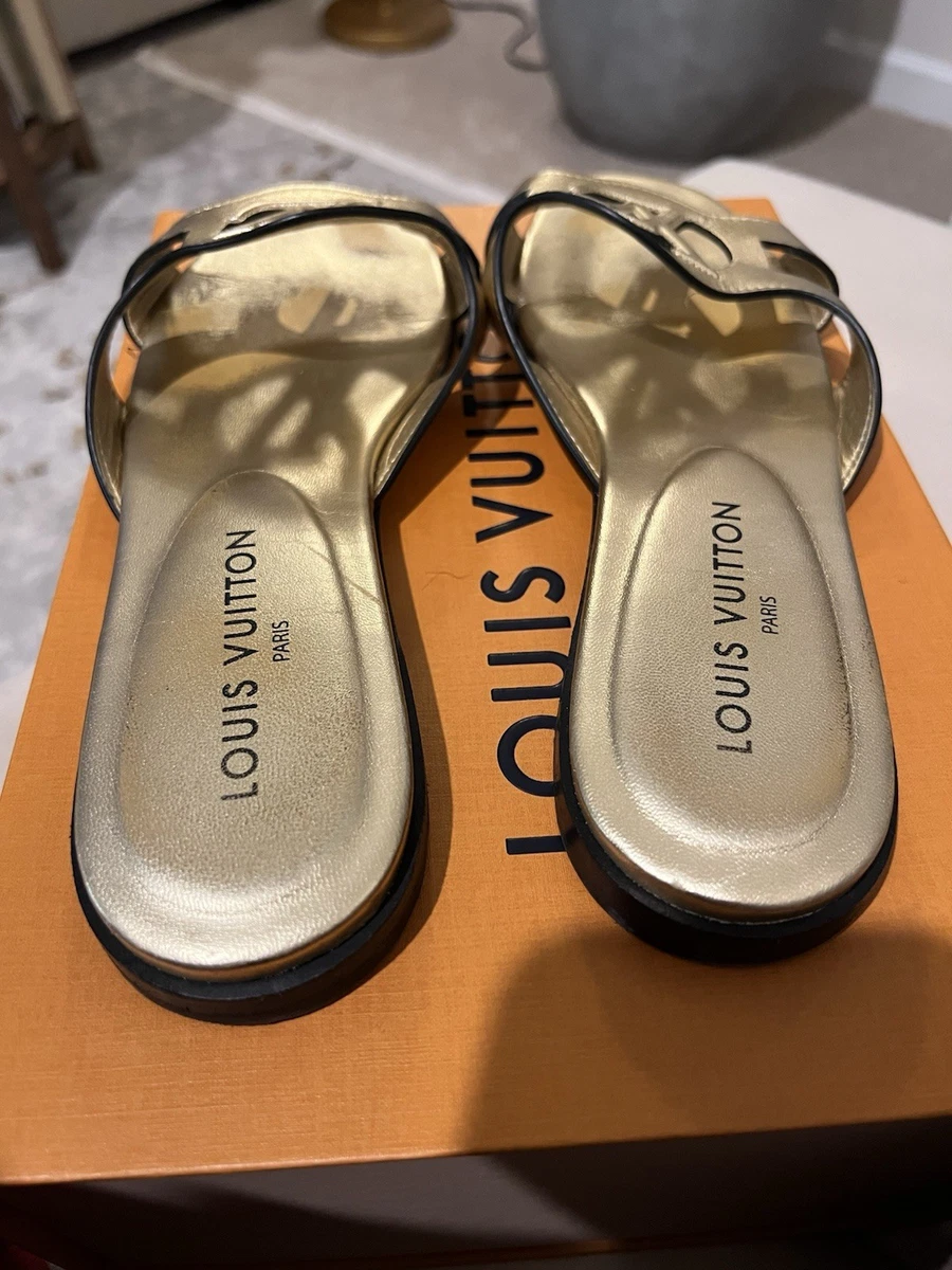 Louis Vuitton Gold Shoes for Women for sale | eBay