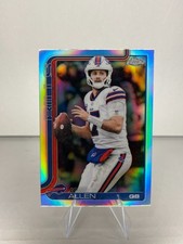 2025 Topps Chrome Football Josh Allen #34 Refractor