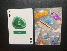 Swap Playing Card    Jade    CRYSTAL HEALING CARD