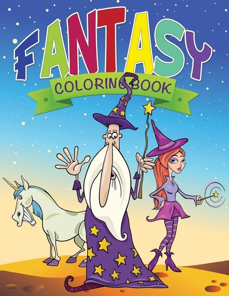 Speedy Publishing LLC | Fantasy Coloring Book For Kids | Taschenbuch | Englisch-image