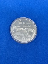 Moneta D'Argento XXI Olimpiade 1976 Montreal