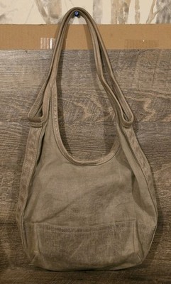 Rough & Tumble Tote Bag Waxed Canvas Grayish Color....Free Shipping!