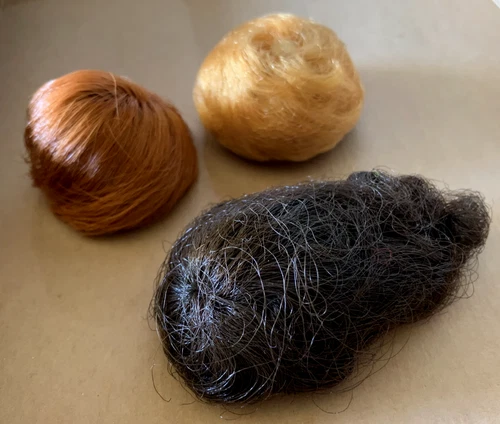 VTG Barbie Doll Wigs Blonde Ginger Dark Brunette Bee Hive, Bubble, & Long