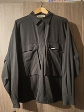 Metalwood Studio Long Sleeve Tech Shirt | Col: Black Size: XL