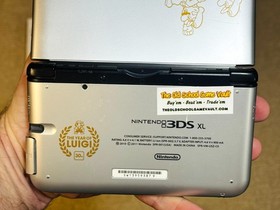 Nintendo 3DS XL - Silver Mario & Luigi Dream Team Edition - Complete CIB Console
