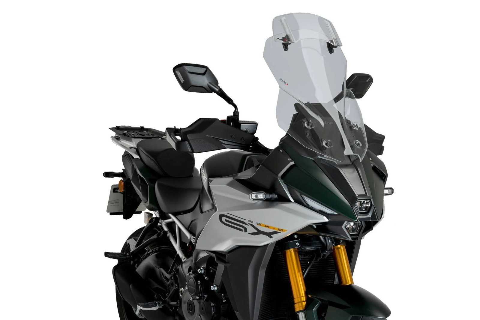 Puig Touring Screen with Visor | Light Smoke | Suzuki GSX-S1000GX 2024>Current