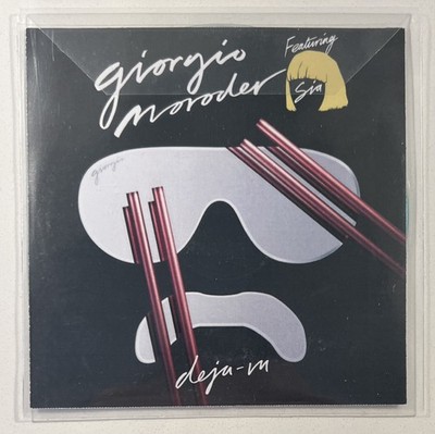 Giorgio Moroder Featuring Sia - Deja-Vu - 1 Track Promotional CD Single 