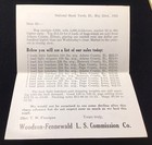 1925 NATIONAL STOCK YARDS IL WOODSON-FENNEWALD LIVE STOCK COMMISSION HOG PRICING — photo 4