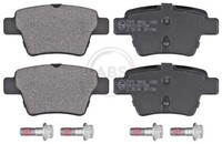 A.B.S. Bremsbelagsatz Scheibenbremse 37475 FüR 307 C4 Peugeot 207 CitroËN SW 3E