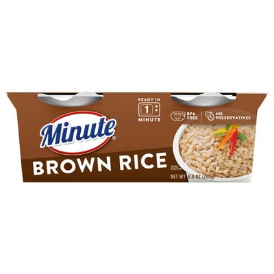 Microwaveable Brown Rice Cups Gluten Free