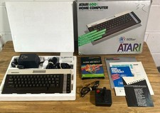 Atari 600XL Home Computer in EXCELLENT Condition in Original Box with Game