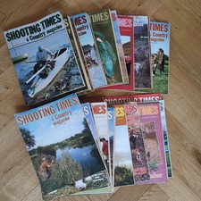52 x 1981 Shooting Times & Country Magazine Bundle Job Lot Complete Year