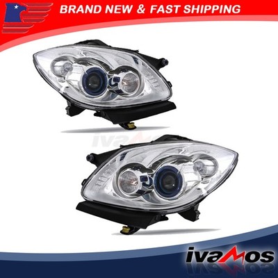 Headlights Replacement Fit For Buick Enclave 2008-2012 LH+RH Clear HID w/o AFS